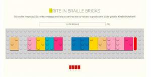 A Braille-kockák kombinálják az olvasást legóval, hogy segítsenek a vak gyerekeknek
